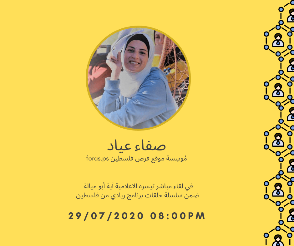 Entrepreneurs from Palestine with Ibtikar_Safaa Ayyad